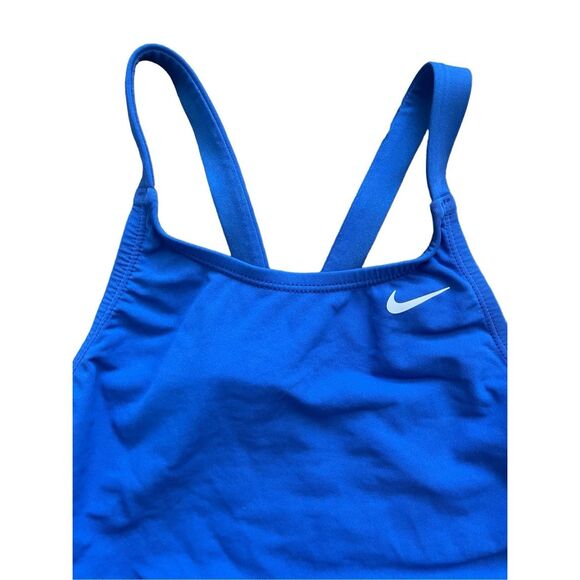 Nike hydrastrong competition one piece blue swimsuit - Picture 2 of 6